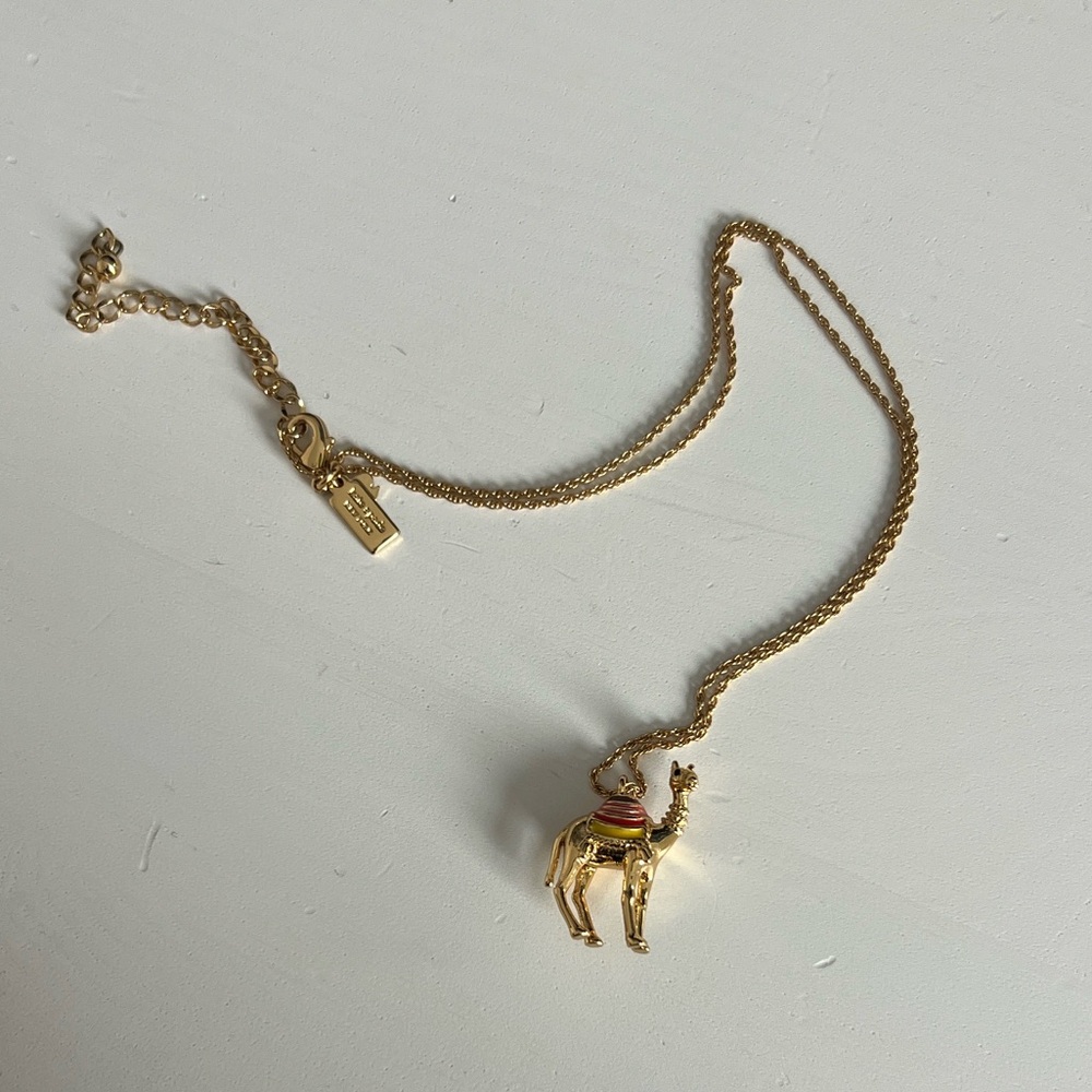 Kate Spade Gold Camel Necklace 🐪